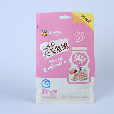 Snack 180mic Túi đáy phẳng Bao bì Túi  đáy phẳng
