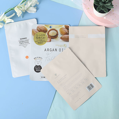 Nhựa nhiều lớp FFS Ba mặt con dấu Bao bì bằng nhựa mềm với khóa zip