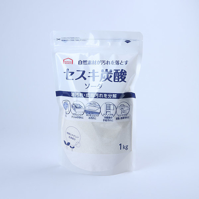 Ngăn mùi 60mic Bao bì đứng Bao bì Giấy nhôm Đứng lên Thực phẩm khô có cửa sổ