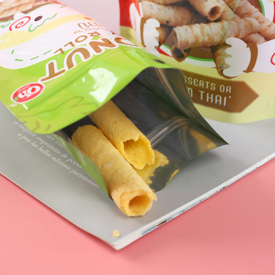 Túi đựng thức ăn bằng nhựa không thấm nước BRC Zip Pouch Bao bì thực phẩm Túi đựng thực phẩm