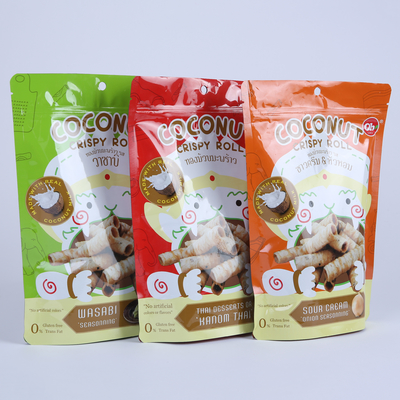 Túi đựng thức ăn bằng nhựa không thấm nước BRC Zip Pouch Bao bì thực phẩm Túi đựng thực phẩm