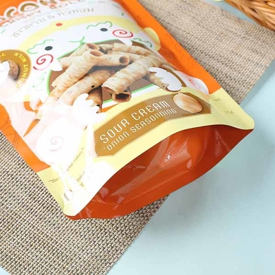 Giấy nhôm Dây kéo Thực phẩm nhựa 20g Túi đứng Bao bì Bao bì Gia vị Túi đóng gói