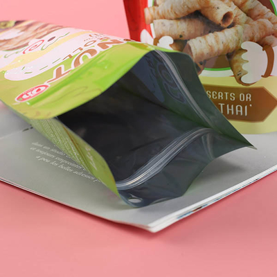 Bao bì đóng gói nhiệt bao bì nhôm foil Mylar Tear Notch Matte Black
