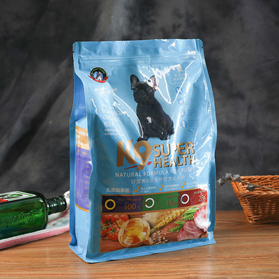 Mylar Edibles Túi đóng gói thức ăn cho vật nuôi Zip Lock Stand Up Pouch