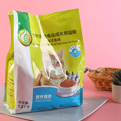 Zip Lock 12kg Bao bì thức ăn cho vật nuôi có thể tái chế 600g Túi đóng gói cho chó