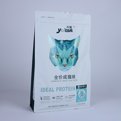 Túi bao bì thức ăn cho vật nuôi 0,5kg Túi đựng thức ăn có đáy phẳng 1000g