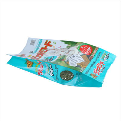 5kg Bao bì sản phẩm cho thú cưng 10kg 15kg Túi đựng thức ăn cho chó có thể kéo lại được với dây kéo