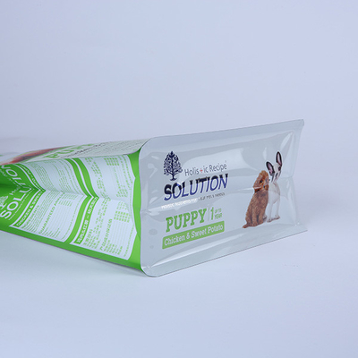 Nhựa có thể hàn lại 25g Túi bao bì thức ăn cho vật nuôi Dây kéo 1000g Túi đựng thức ăn cho chó