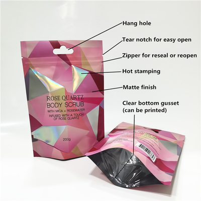 BRC 120mic Spice Bao bì Túi đựng Zip Túi đựng rau