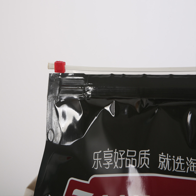 Túi bao bì thức ăn cho vật nuôi 15KG Giấy nhôm phẳng đáy bên dưới Túi Gusset