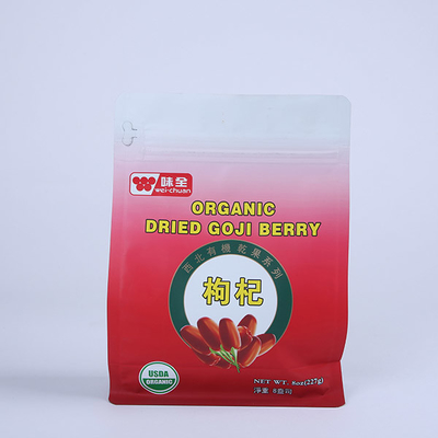 Bao bì túi đáy phẳng bằng nhôm Bao bì có đáy phẳng 180mic