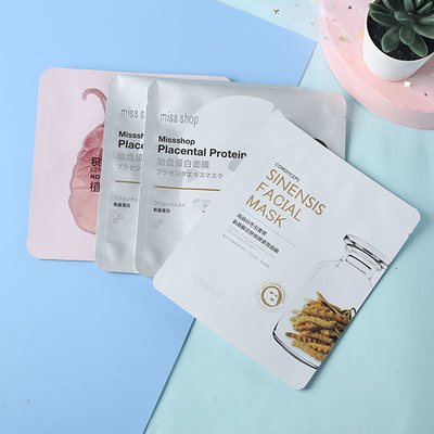 Matte Clear Food Grade BRC Three Side Seal Pouch ODM Moisture Proof
