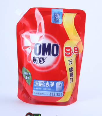 Bóp 60mic nhiều lớp Đứng lên Túi nước ép Bao bì đồ uống bằng nhựa cho mứt