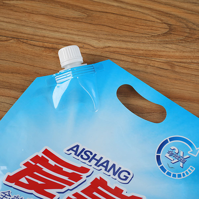 500Ml Bột giặt Đóng gói Túi đựng Nước Đóng gói Túi Góc Vòi