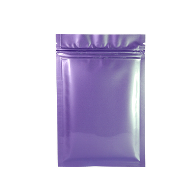 Có thể mở rộng dây kéo Túi chống mùi Mylar BRC Poly có thể mở rộng Túi Matt Black