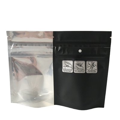 Túi chống nắng trẻ em BRC Flower có thể hàn lại CR Exit 60mic  Mylar Pouch Grip Seal