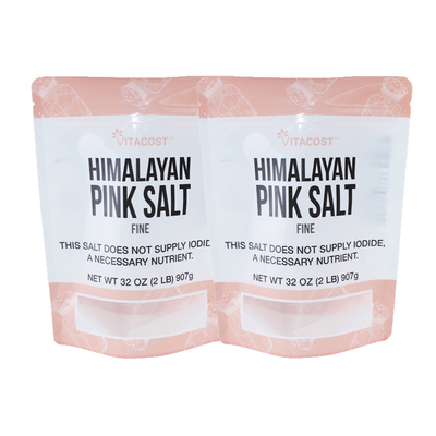 Nhà máy tùy chỉnh In Zipper Đứng lên Túi Mylar Túi muối biển 2KG Đóng gói  Túi
